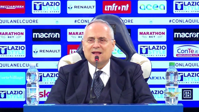 Lotito provoca: “I romanisti vorrebbero un presidente come me”