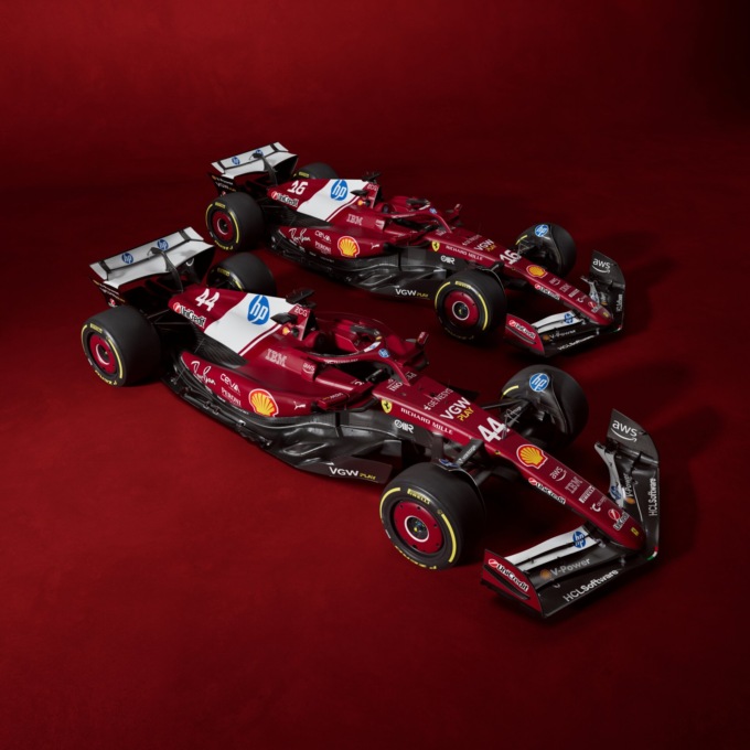 Presentata la nuova Ferrari, ecco la SF-25