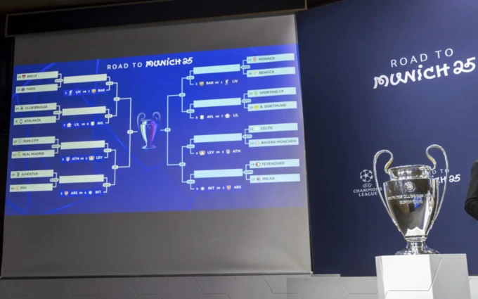 Champions League: questi gli ottavi di finale