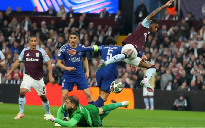 L’Aston Villa sfiora l’impresa, Donnarumma top: PSG in semifinale