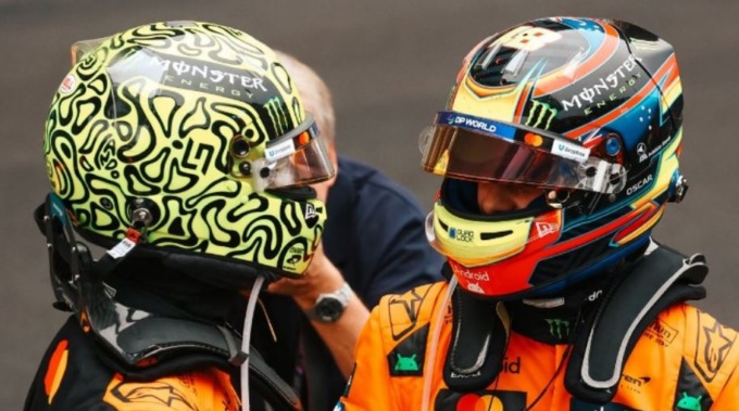 Norris primo nelle Libere 2 in Arabia