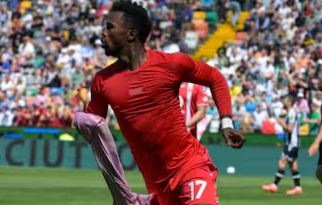 Keita Balde al 90′, il Monza vince a Udine