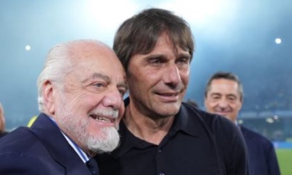 Conte resta a Napoli, De Laurentiis: "Avanti tutta!"