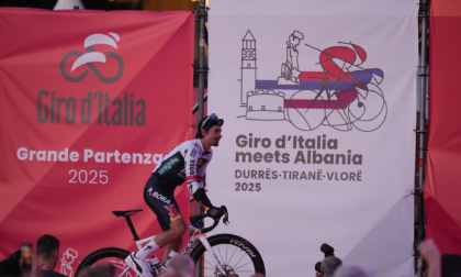 Giro d'Italia a Tirana la partenza, l'arrivo a Roma