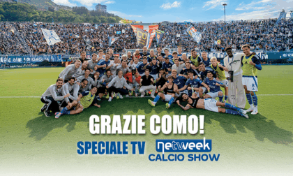 Netweek Calcio Show, in arrivo la puntata speciale "Grazie Como"