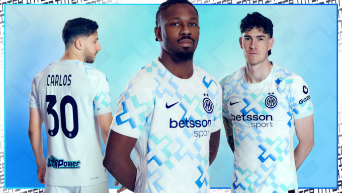 Ecco la seconda maglia dell’Inter per la prossima stagione