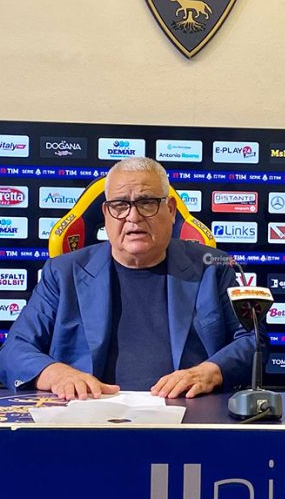 Lecce, Corvino: “Giampaolo? Settimana prossima decideremo”