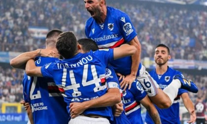 La Sampdoria vince l'andata dei playout di Serie B: Salernitana battuta 2-0