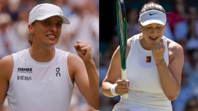 Swiatek-Anisimova: finale inedita a Londra