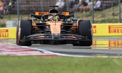 Uno due McLaren in Ungheria. Quarto Lecrerc, nono Verstappen, Hamilton dodicesimo