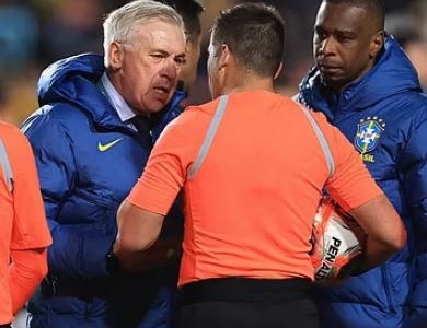 Brasile ko tra le polemiche, Ancelotti furioso