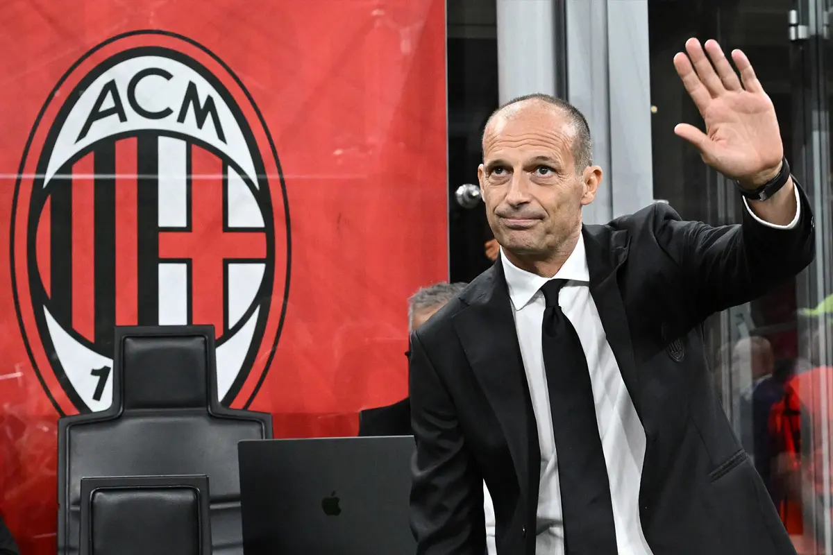 Milan, Allegri: “Test importante, ci siamo allenati in fase difensiva”