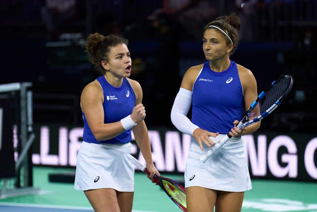 Errani e Paolini trascinano l’Italia in finale di Billie Jean King Cup