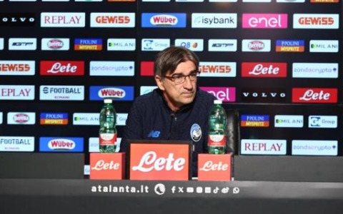 Atalanta, Juric: “Vogliamo il riscatto dopo il PSG”