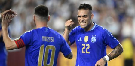 Doppietta di Lautaro con l’Argentina