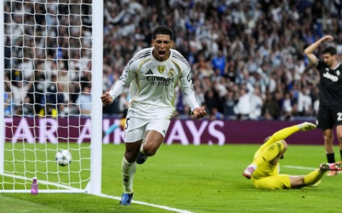 Real-Madrid-Juventus 1-0, decide Bellingham