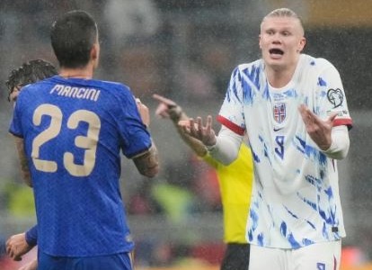 Haaland punge Mancini: “Mi toccava il sedere, ma grazie a lui ho fatto due gol”