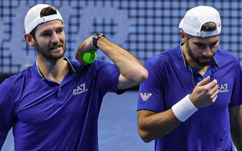 Bolelli-Vavassori si fermano in semifinale con Heliovaara e Patten
