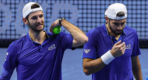 Bolelli-Vavassori si fermano in semifinale con Heliovaara e Patten