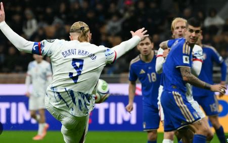L’Italia si inchina a Haaland: la Norvegia vince 4-1