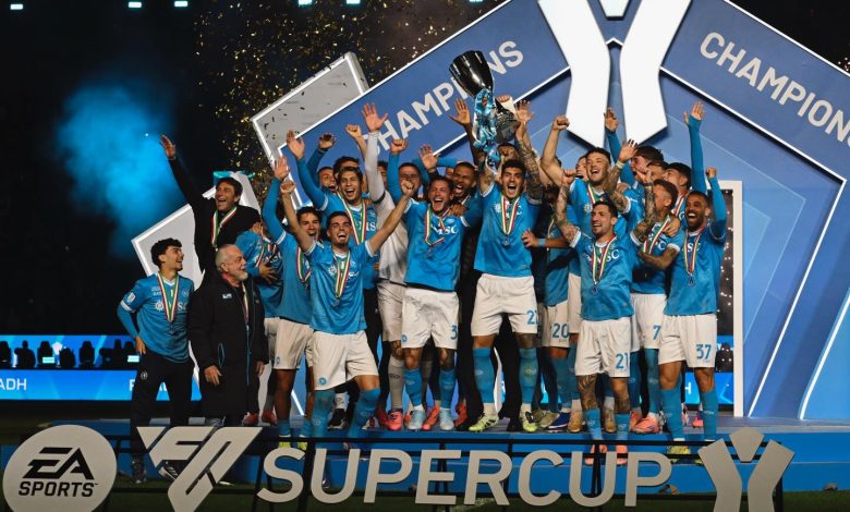 Il Napoli conquista la Supercoppa