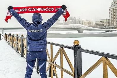 Kairat-Olympiacos si gioca a -21°!