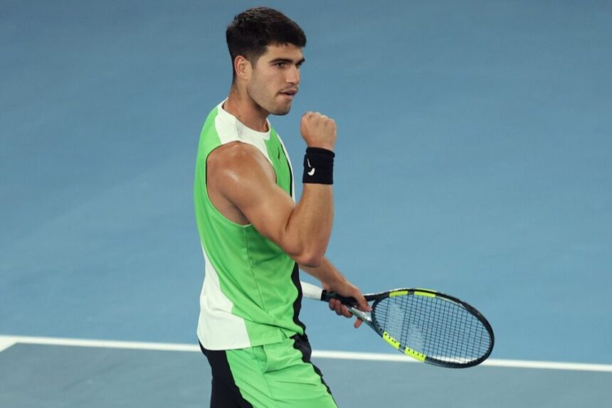 Alcaraz cresce alla distanza: Hanfmann ko e terzo turno centrato