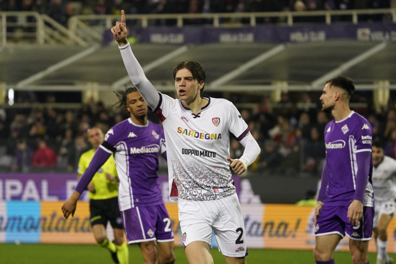 Il Cagliari espugna Firenze: al Franchi finisce 1-2