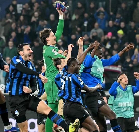 Atalanta: agli ottavi contro Arsenal o Bayern Monaco