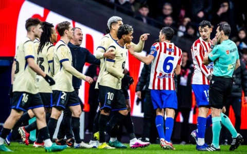 L’Atletico umilia il Barcellona, Simeone provoca Yamal