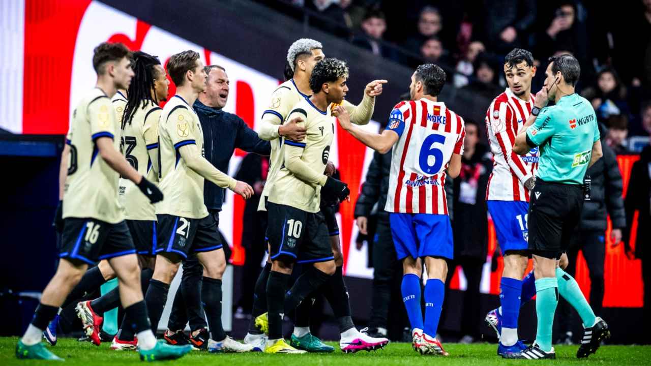 L’Atletico umilia il Barcellona, Simeone provoca Yamal