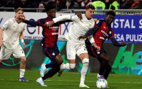 Cagliari-Lazio, un pari con poche occasioni e nessun gol