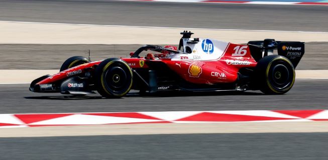 La Ferrari sorride: miglior tempo di Leclerc nei test in Bahrain