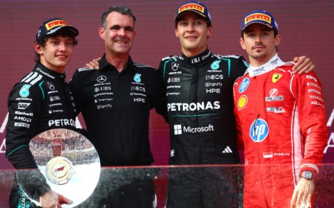 Russell vince il Gran Premio d’Australia, terzo Leclerc