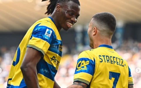 Parma, tutti pazzi per Nesta Elphege