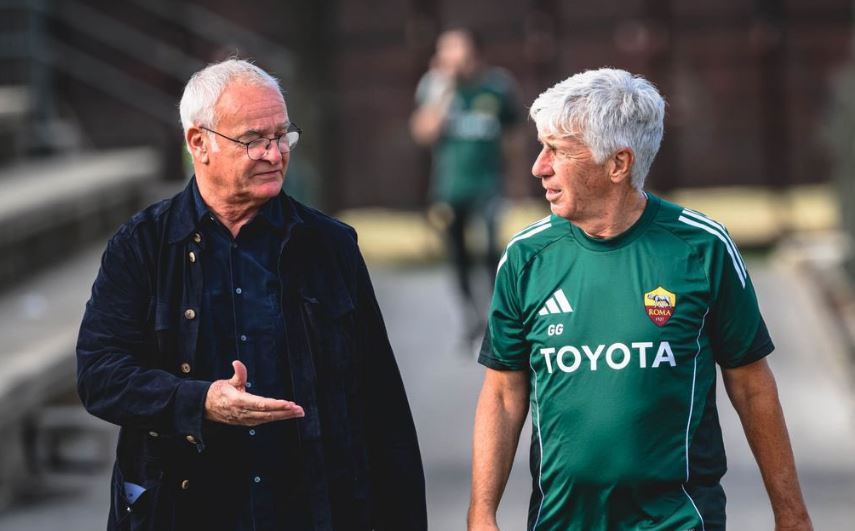 Roma, gelo totale tra Gasperini e Ranieri: ora tocca a Friedkin