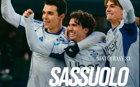 Il Como sfida il Sassuolo per riprendersi il quarto posto