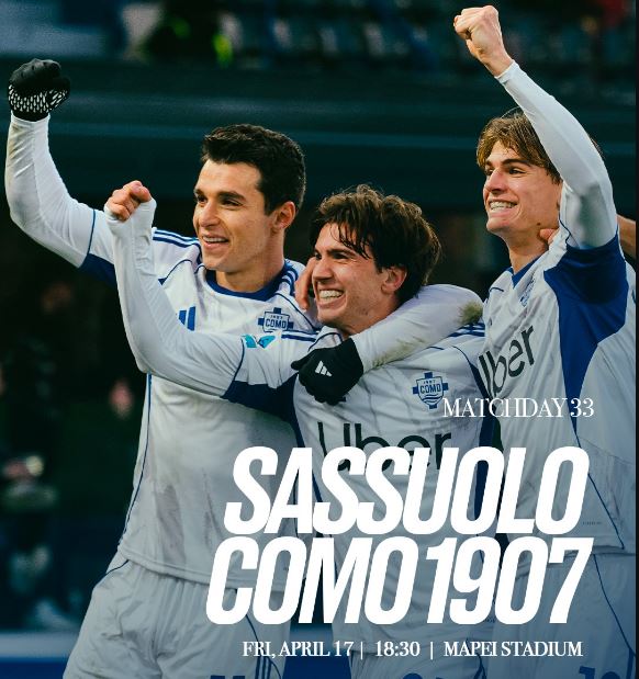 Il Como sfida il Sassuolo per riprendersi il quarto posto