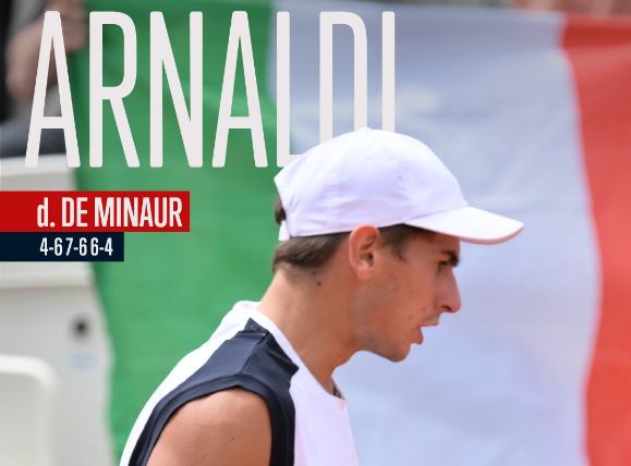 Arnaldi si prende Roma: rimonta storica su de Minaur