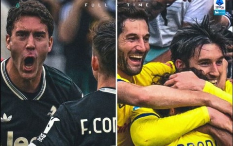 La Juve si butta via: solo 1-1 contro il Verona già retrocesso