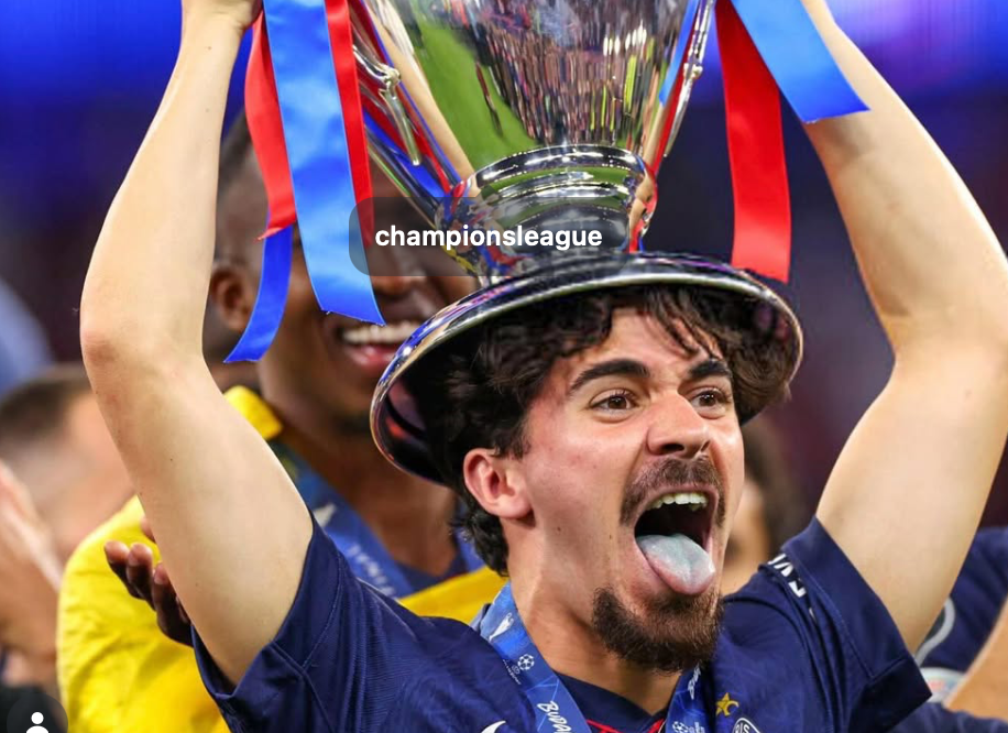 Psg campione d’Europa, Vitinha: “Messi? Spero stia guardando…”