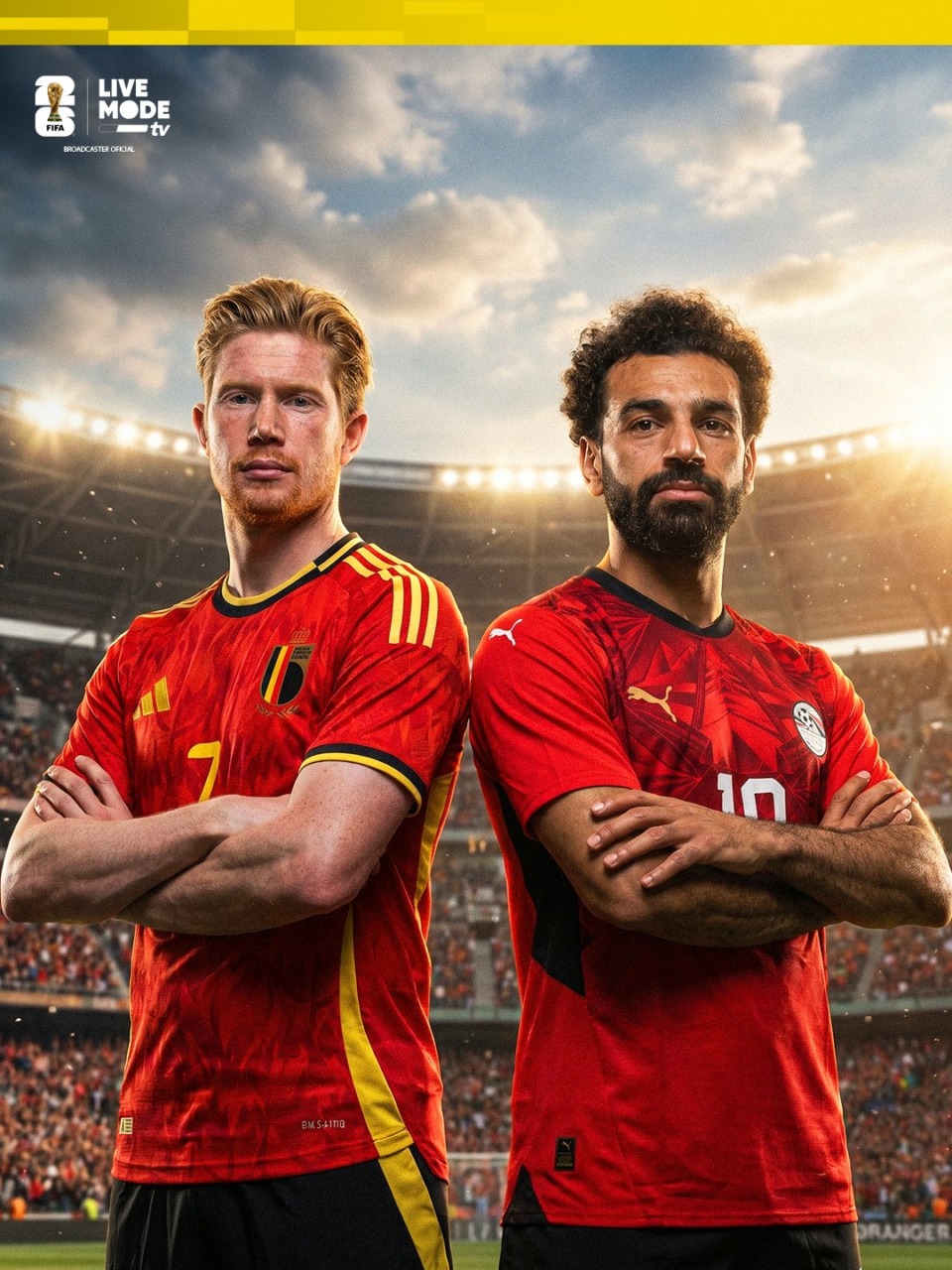 Belgio-Egitto, De Bruyne sfida Salah per il primato del girone