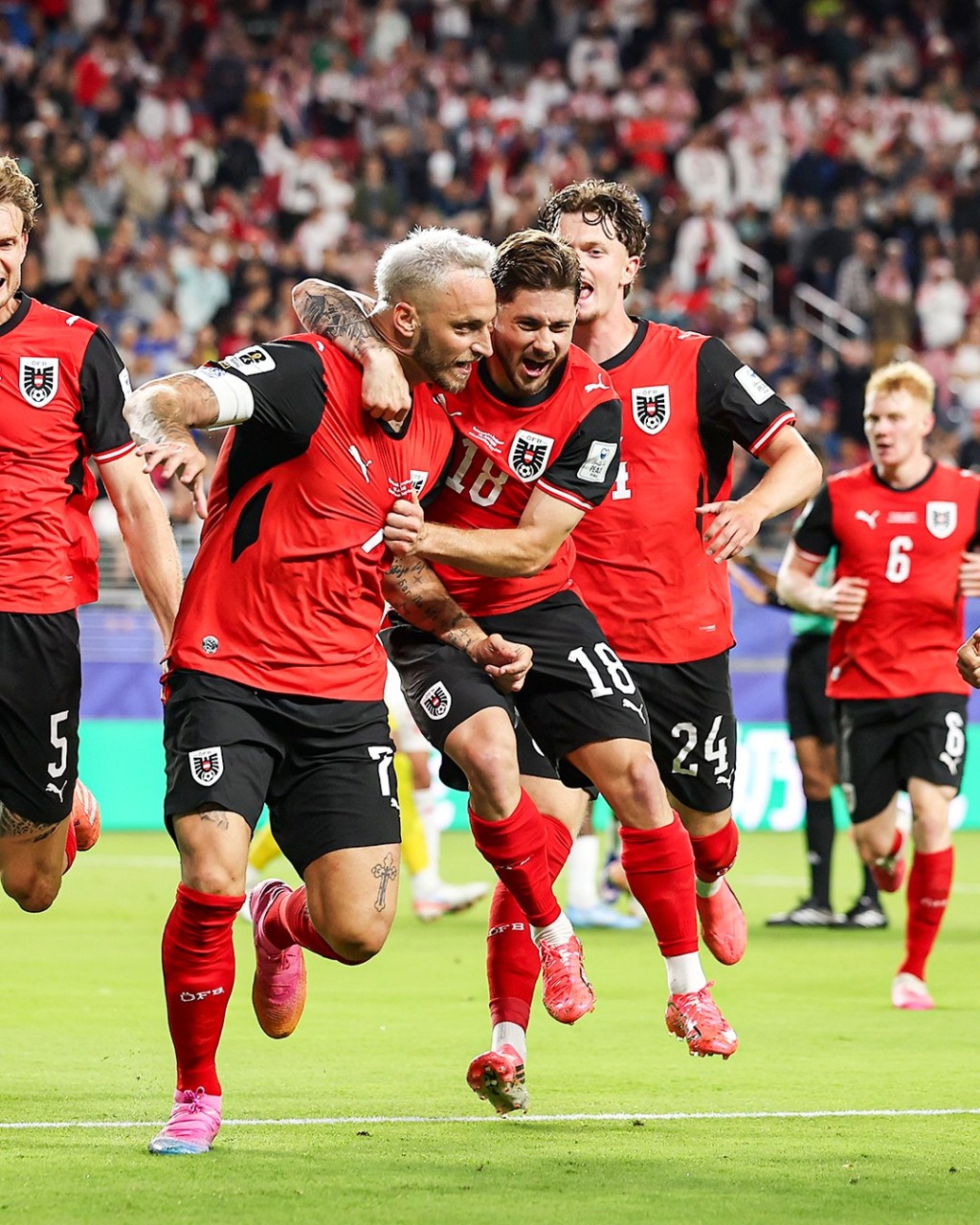 Austria, buona la prima: 3-1 alla Giordania con qualche brivido